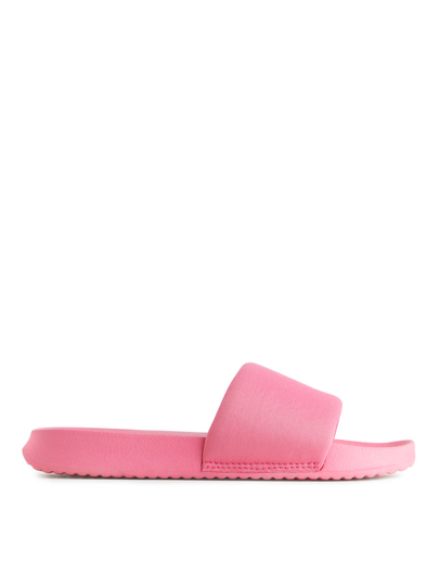 Soft Slide Sandals - Pink