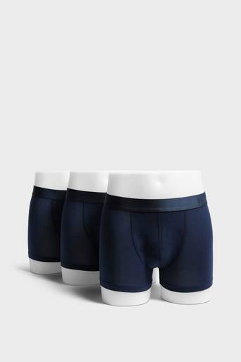 Resteröds 3-Pack Boxerkalsonger Boxer Trunk Bamboo 3-pack - Short Leg Blå