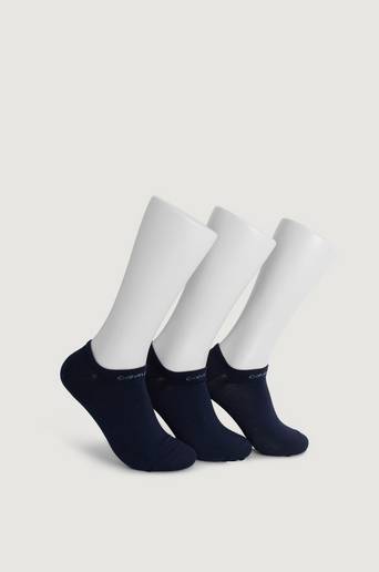 Calvin Klein 3-Pack Strumpor CK Men Sneaker 3P Gripper Blå