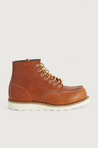 Red Wing Shoes Kängor 6-inch Classic Moc Toe Brun