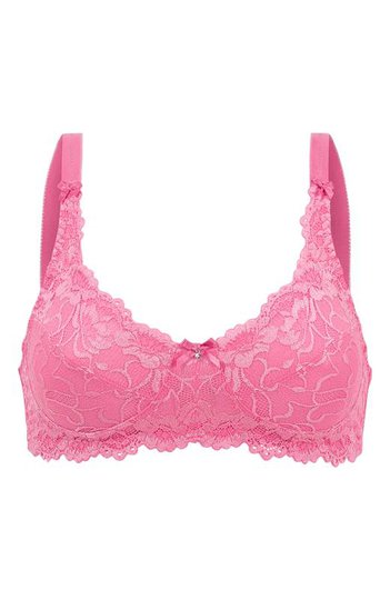 Cellbes Bh utan bygel Bella Ljus cerise
