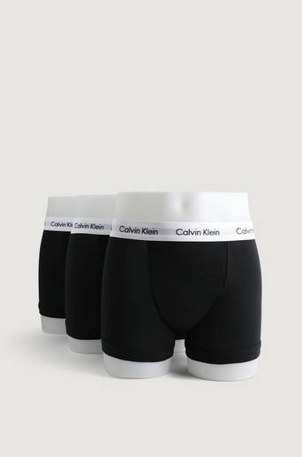 Calvin Klein Kalsonger Cotton Stretch Trunk 3-pack Svart