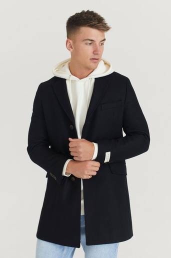 Pour Rock Mayfair Coat Blå