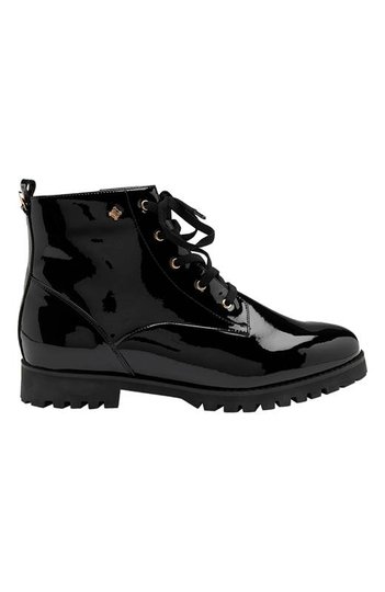 Dasia Allväderskänga Carline lace up Svart