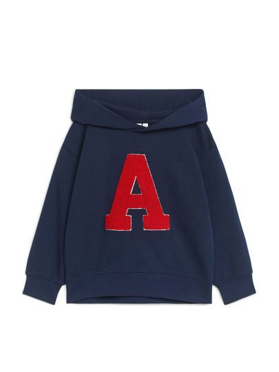 Organic Cotton Hoodie - Blue
