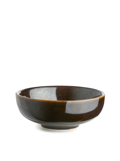 Small Stoneware Bowl 10 cm - Brown