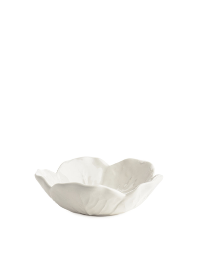 Bordallo Pinheiro Cabbage Bowl 12 cm - White