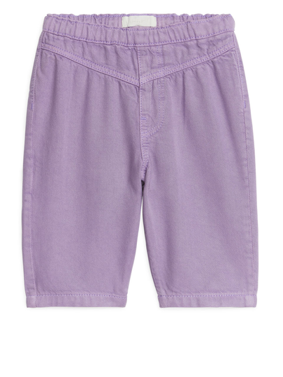 Lyocell Trousers - Purple