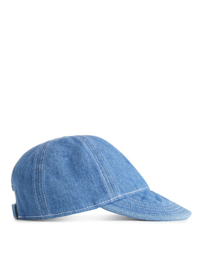 Denim Baby Cap - Blue