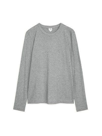 Long-Sleeved T-Shirt - Grey