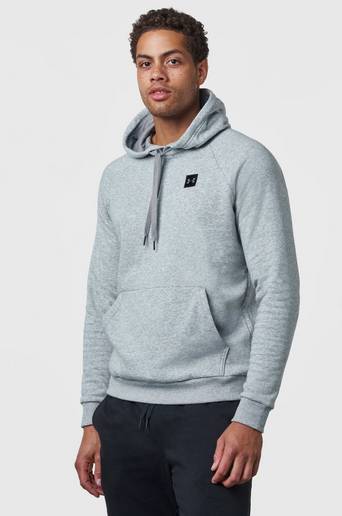 Under Armour Hoodie Rival Fleece PO Hoody Grå