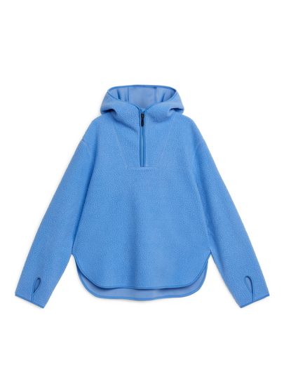 Fleece Hoodie - Blue