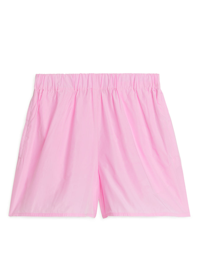 High Waist Shorts - Pink