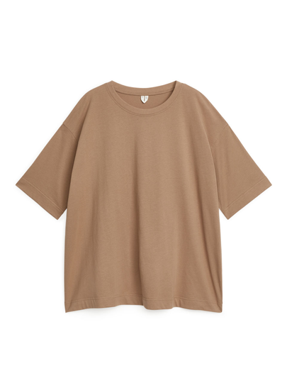 Oversized T-Shirt - Beige
