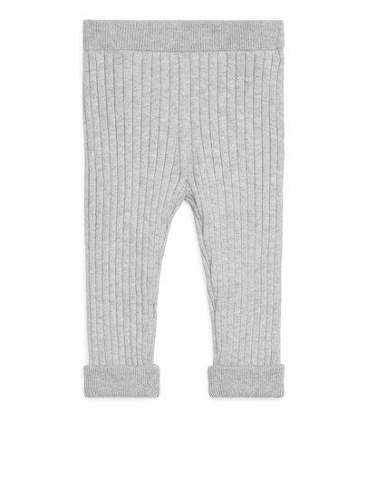 Cotton Wool Leggings - Grey