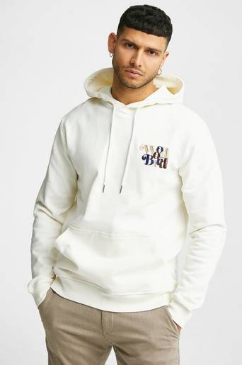 Woodbird Hoodie Jimmi Wirl Hood Vit