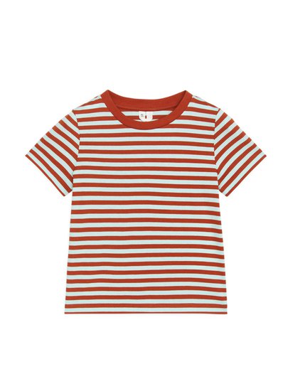Striped T-Shirt - Orange
