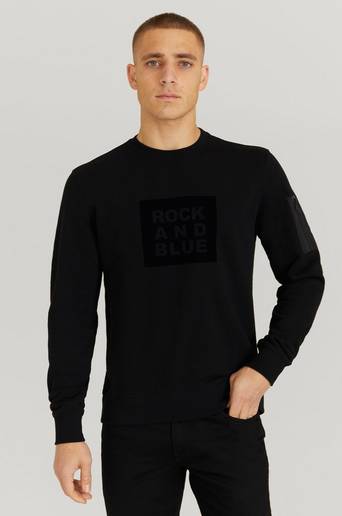 ROCKANDBLUE Sweatshirt Reno Sweater Svart