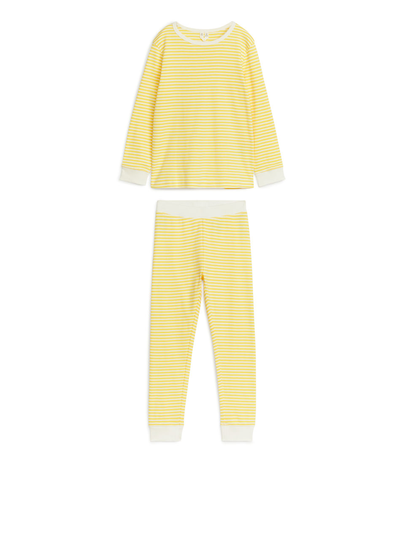 Jersey Pyjama Set - Yellow