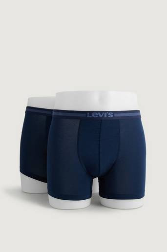 Levi's Boxerkalsonger Levi's Men Tencel Boxer Brief 2-pack Blå