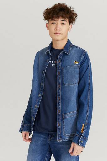 Timberland Overshirt The Iconic Overshirt Blå