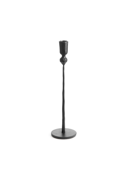 House Doctor Trivo Candle Holder 29 cm - Black