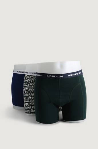 Björn Borg Boxerkalsonger Essential Boxer 3-pack Multi