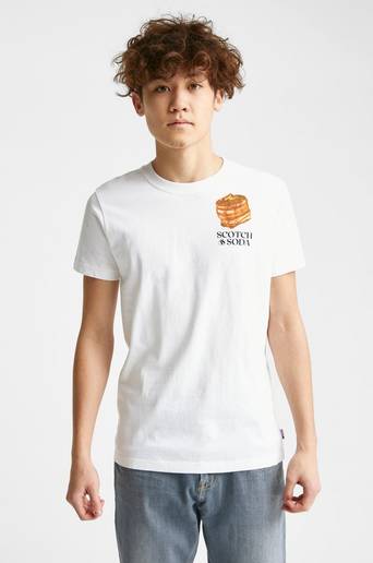 Scotch & Soda T-Shirt SS Vit