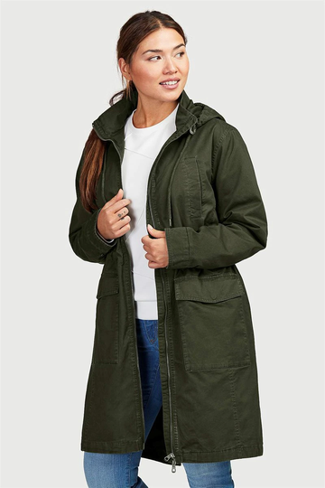 Parkas i bomull