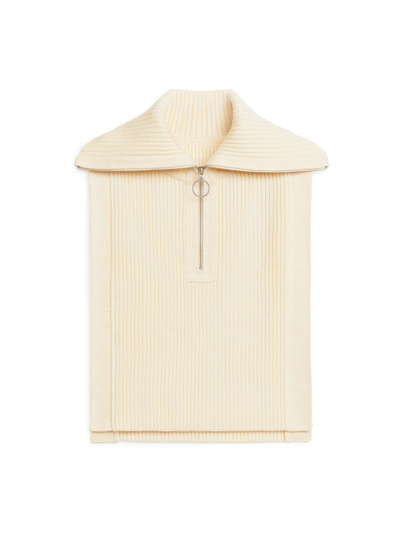Half-Zip Collar - Yellow
