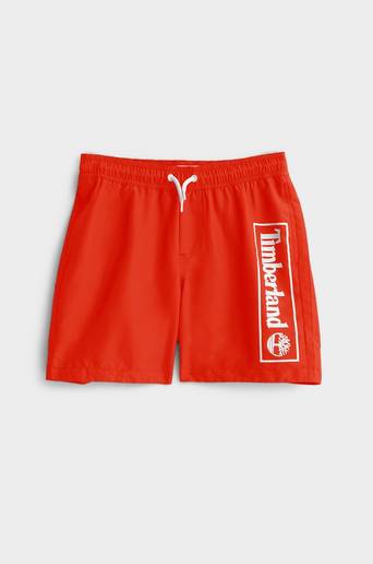 Timberland Badshorts Swim Shorts Röd