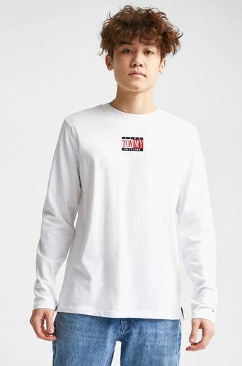 Tommy Hilfiger T-shirt TIMELESS TOMMY TEE L/S Vit