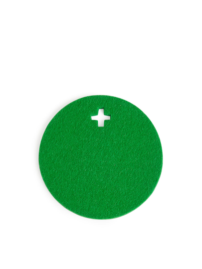 Pia Wallén Wool Coasters - Green