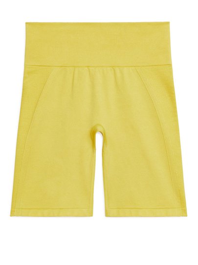 Seamless™ Cycling Shorts - Yellow