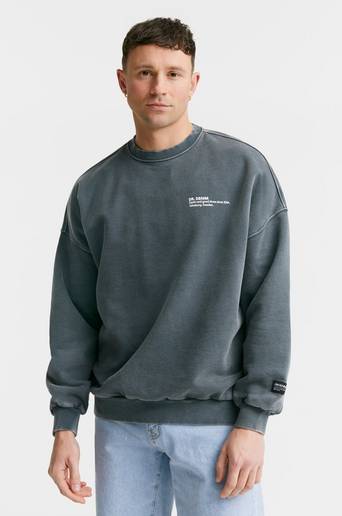 Dr.Denim Sweatshirt Justus Sweatshirt Grå