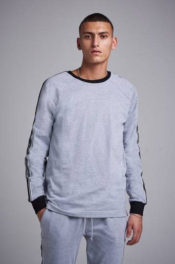 William Baxter Tröja Blake ls tee Grå