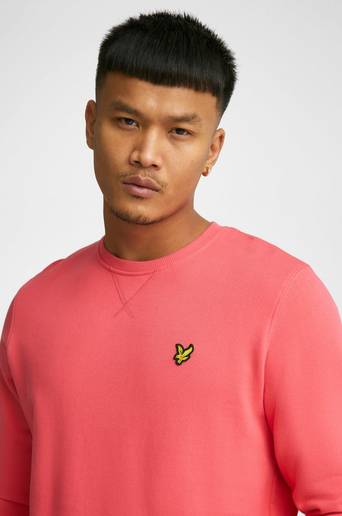 Lyle & Scott Sweatshirt Crew Neck Sweatshirt Rosa