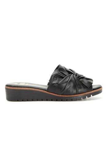 Dasia Skinnsandal Bluebell Bow Black Svart