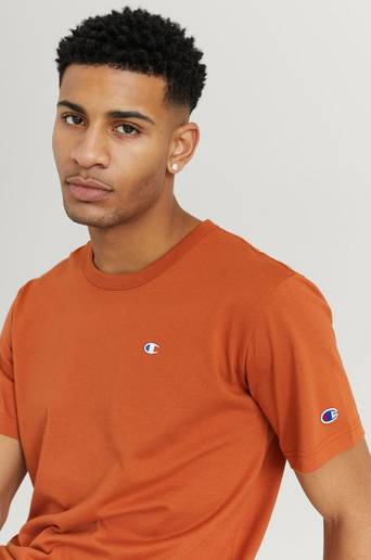 Champion T-Shirt Crewneck T-Shirt Brun