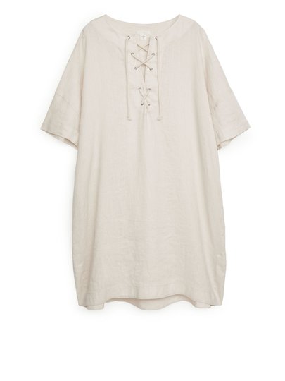 Linen Tunic - Beige