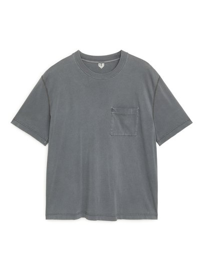 Garment-Dyed T-shirt - Grey