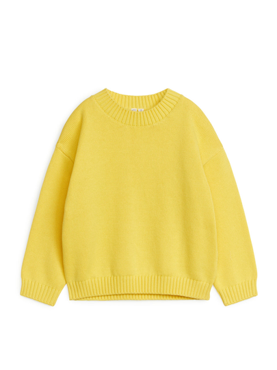 Knitted Jumper - Yellow