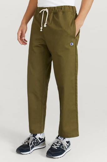 Champion Reverse Weave Byxor Straight Hem Pants Grön