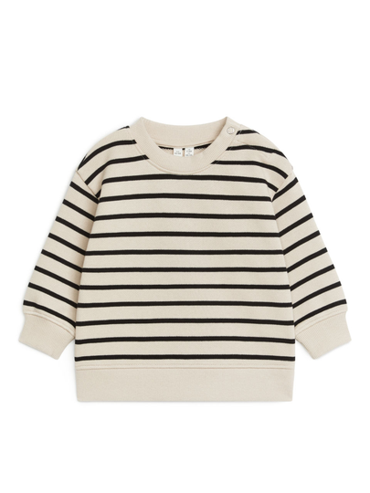 Cotton Sweatshirt - Beige