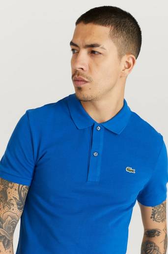 Lacoste Pikétröja Slim Fit Polo Piké Blå