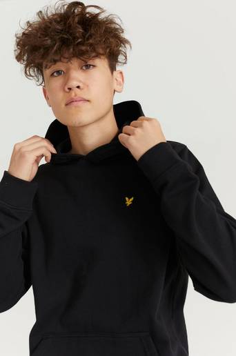 Lyle & Scott Huvtröja Classic Oth Hoody Fleece Svart