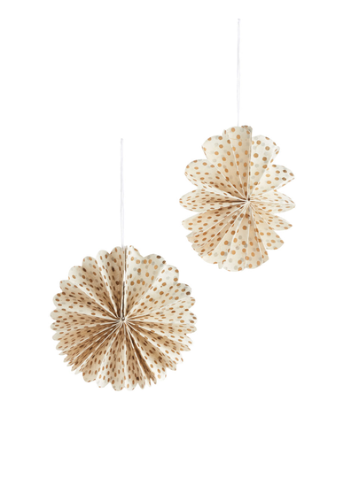Afroart Paper Stars - White