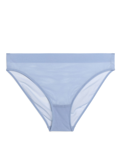 Mesh Briefs - Blue