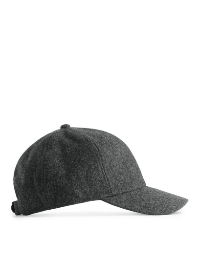Wool Felt Cap - Grey
