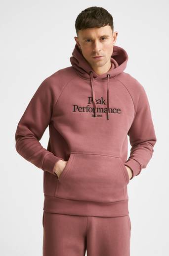 Peak Performance Hoodie M Original Hood Brun